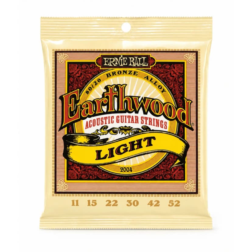 Ernie Ball Earthwood Light Gauge (.011-.052) Acoustic Guitar Strings 2004