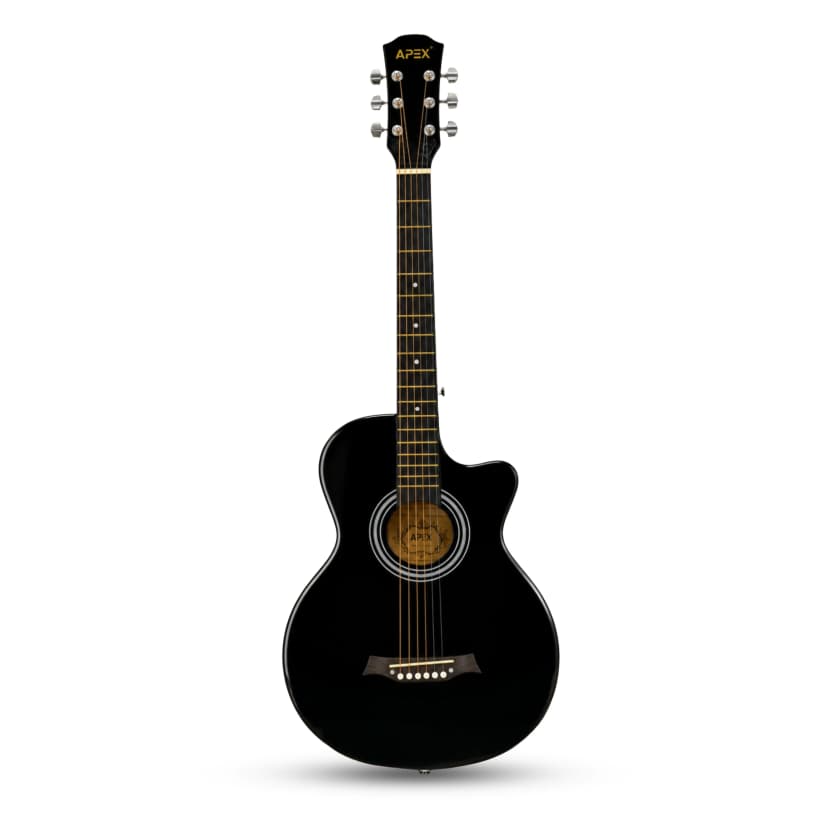 Apex AP38 Acoustic Guitar for Beginners | 6-String Steel Guitar | Guitar Gully