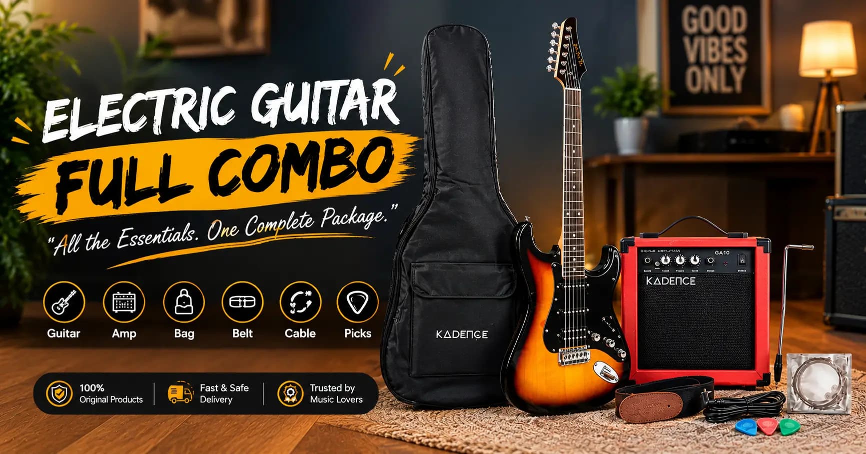 Electric Guitar Full Combo