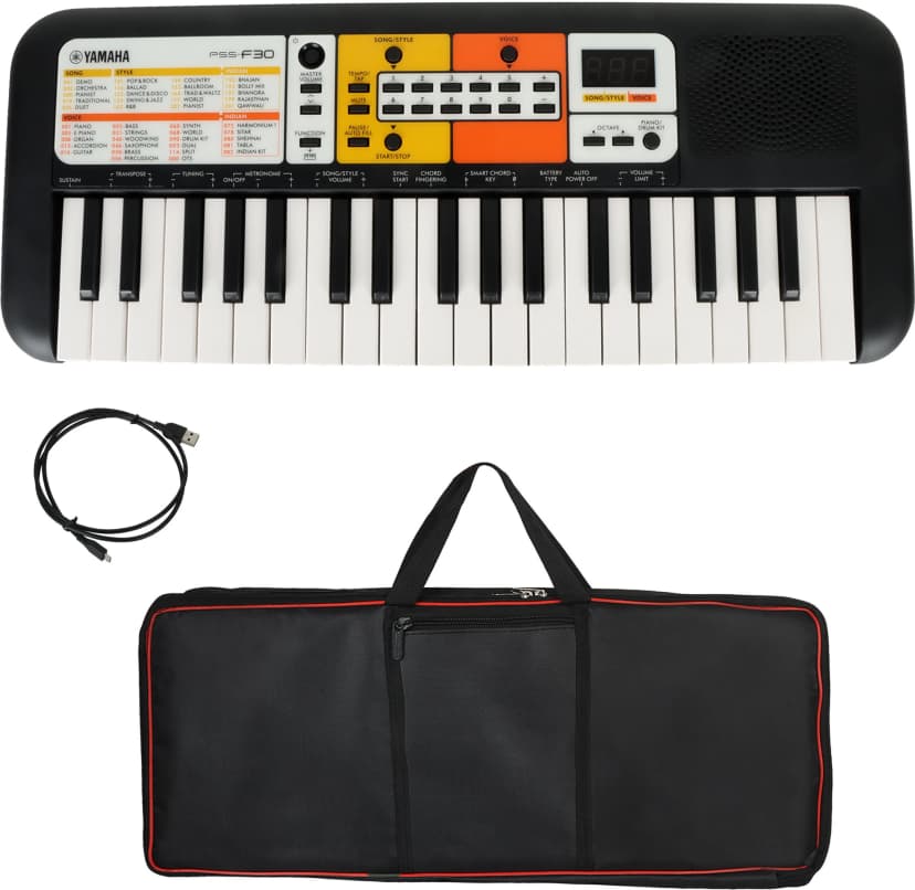 Yamaha PSS-F30 Mini Keyboard For Kids (Made in India) With Bag