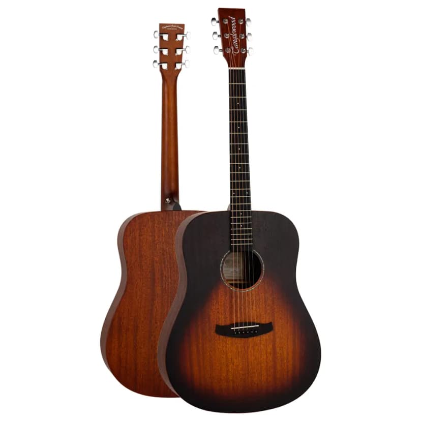 Tanglewood Crossroads TWCR O Acoustic Guitar, Orchestra, Whiskey Barrel Burst Satin Finish